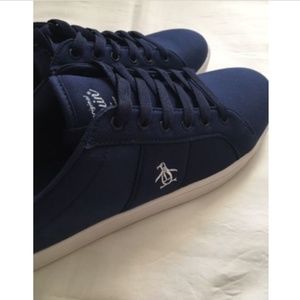 Original Penguin Stedaman Canvas Sneakers - Navy